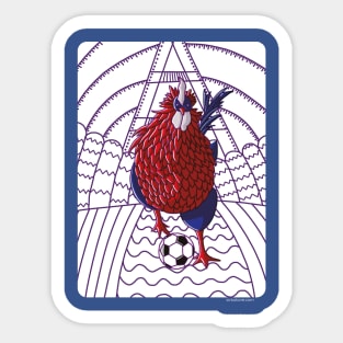 France Soccer Sticker
